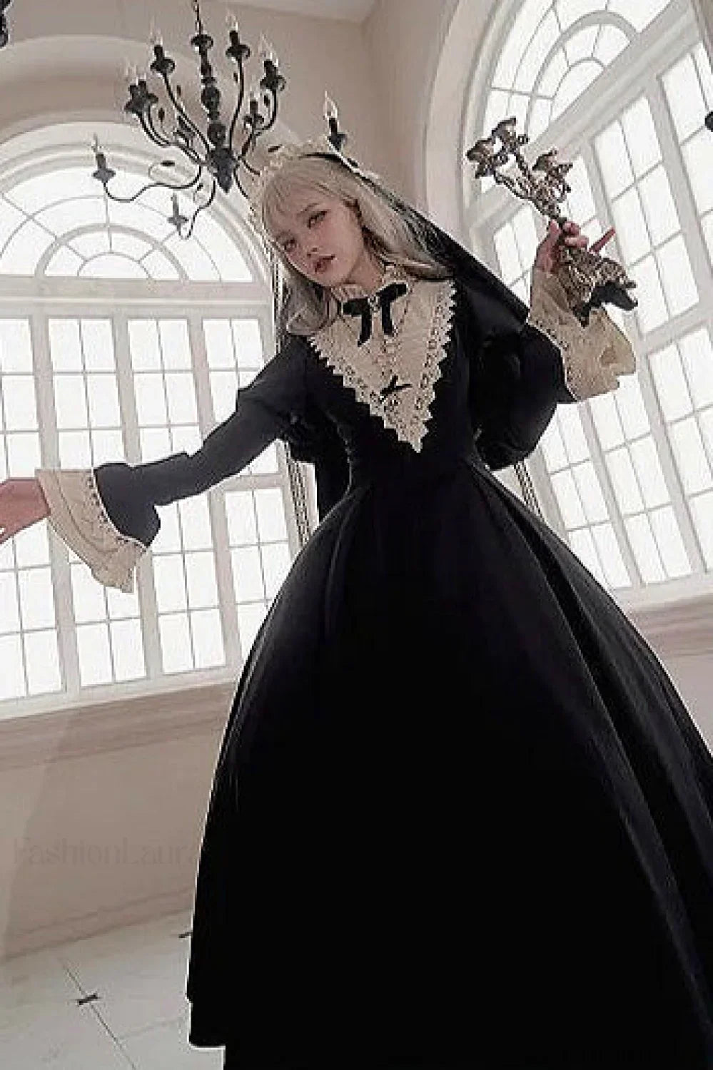 Gothic Nun Lolita Dress Costume Halloween costumes
