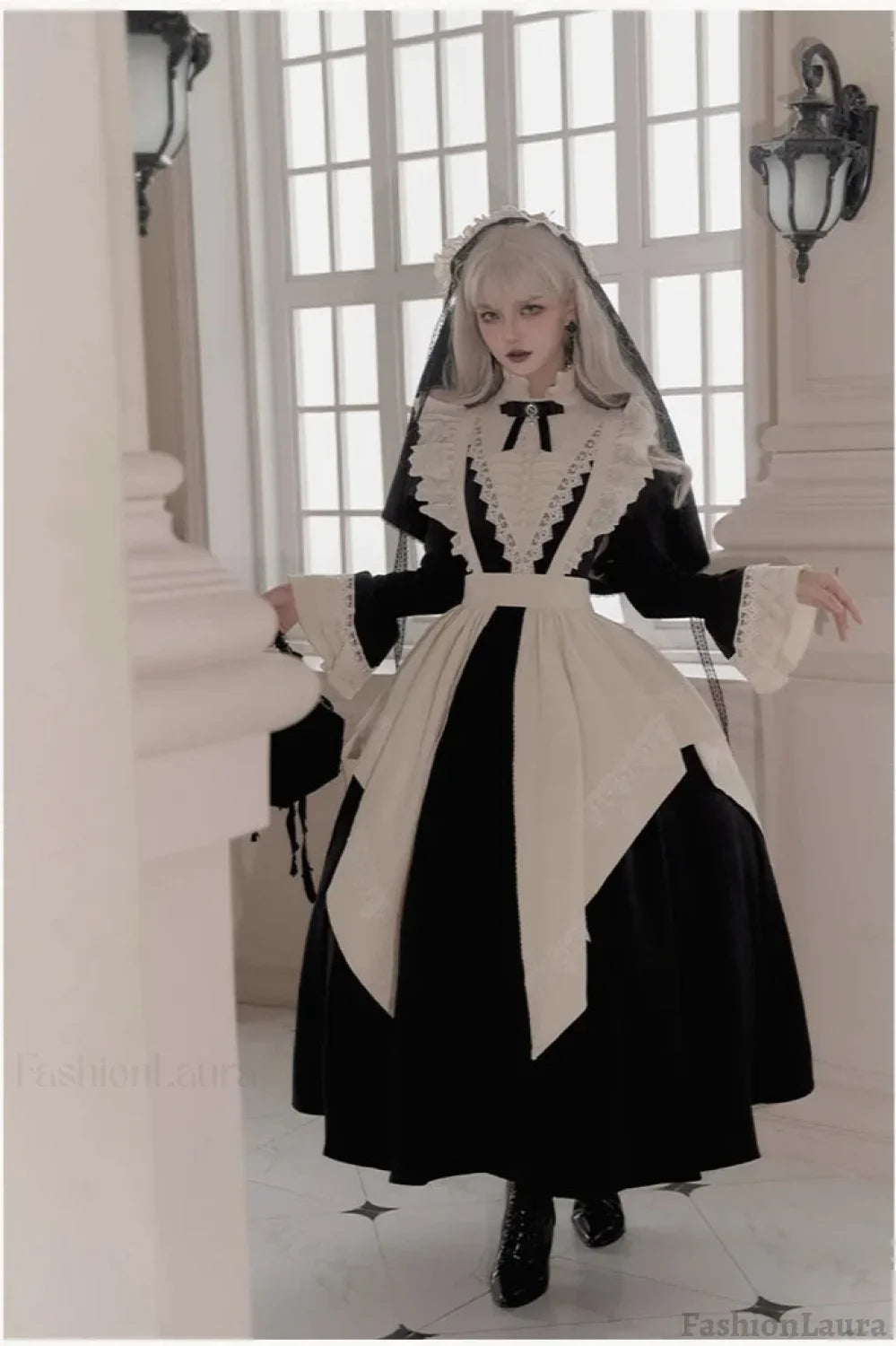 Gothic Nun Lolita Dress Costume Halloween costumes