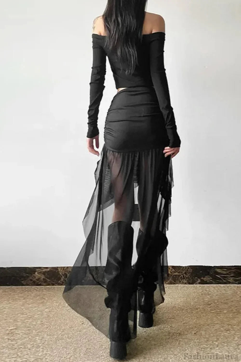 Halloween Goth Party Skirt