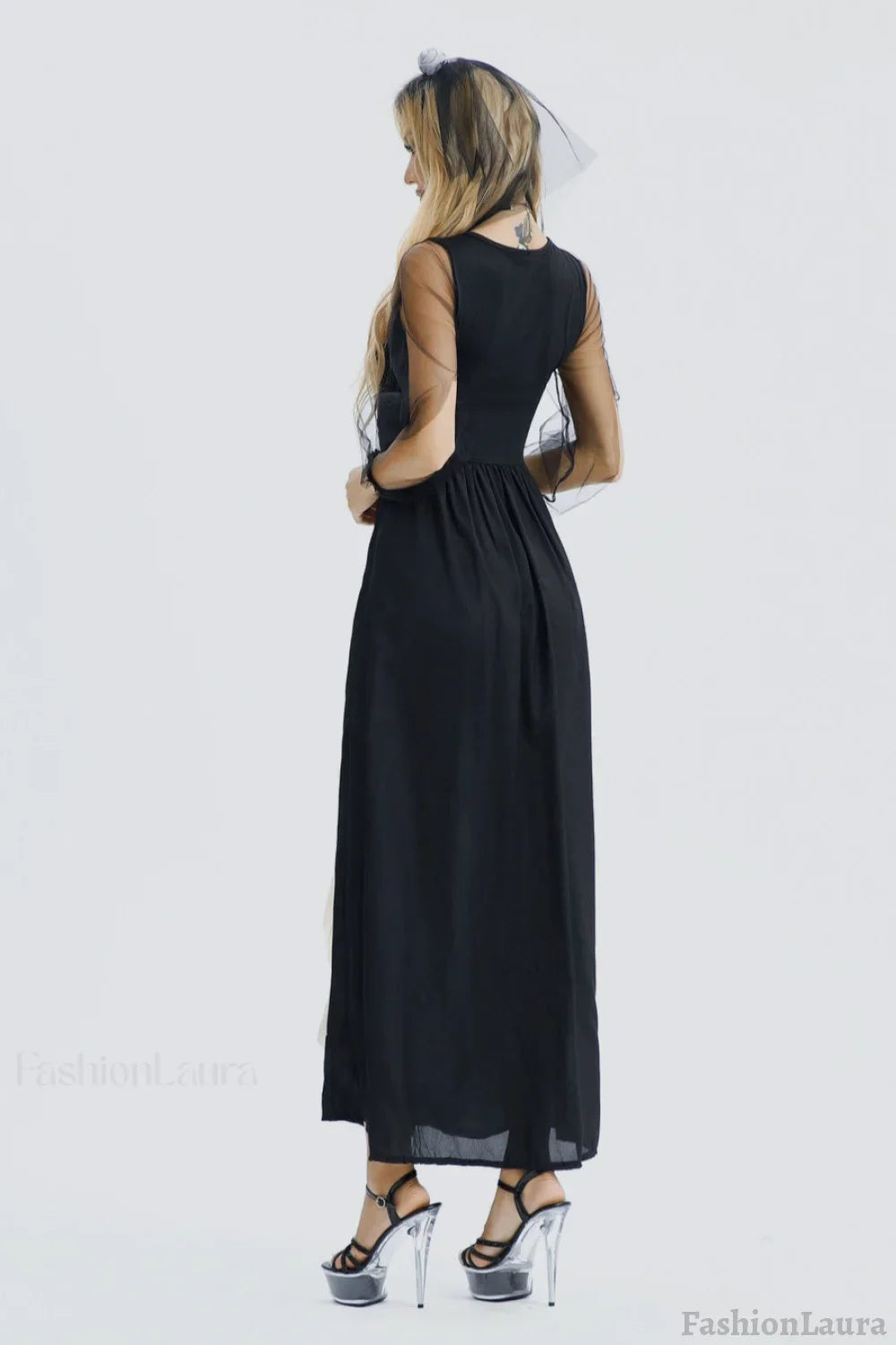 HalloweenGothic Devil Bride Dress