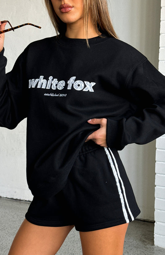 Gave You Everything Lounge Shorts Black