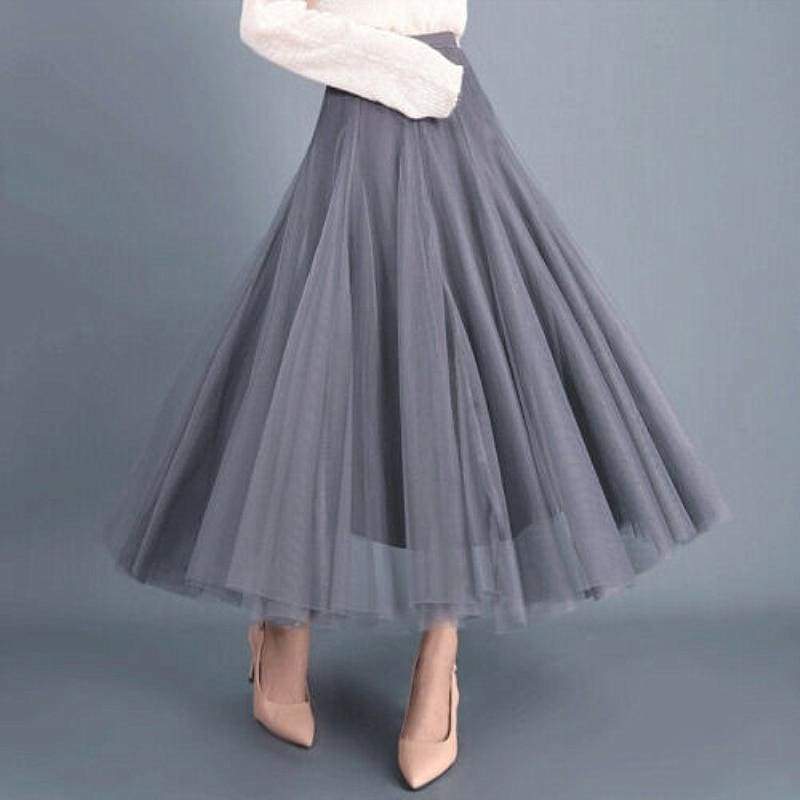 New Fashion Women Boho Double Layer Long Maxi Dress