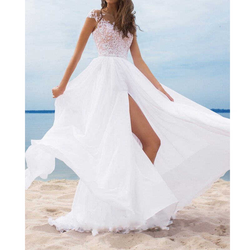 2023 Summer New Ladies White Dress