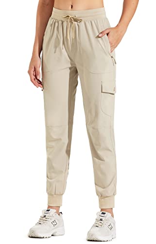 Hiking Cargo Joggers Pants Lightweight Quick Dry Capris Golf Pants