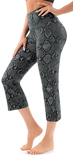 Bootcut Yoga Pants with Pockets High Waist Workout Bootleg Yoga Pants