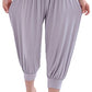 AvaCostume Modal Cotton Soft Yoga Sports Dance Harem Capri Pants