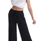 Capri Pants Wide Leg Comfy Drawstring Loose Lounge Workout Yoga Pants Capris