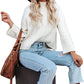 Womens Turtleneck Oversized Pullover Sweaters Long Sleeve Casual Warm Jumper Tops