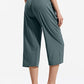 Capri Pants Wide Leg Lightweight Quick Dry Comfy Loose Lounge Sweatpants