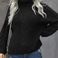 Womens Turtleneck Loose Oversized Chunky Knitted Pullover Sweater Jumper Tops