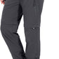 Women's Stretch Convertible Pants, Zip-Off Quick-Dry Hiking Pants