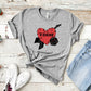 Red Heart Printed T-shirt