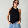Knitted Y2k O Neck Off Shoulder Sexy Top