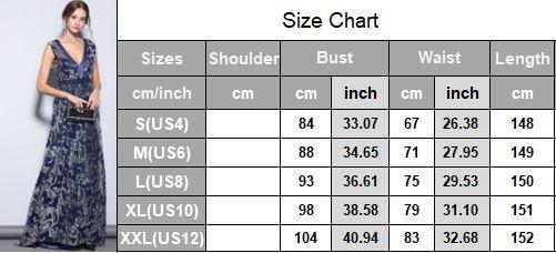 Women's Party Prom Sexy V Neck Sleeveless Embroidery Sequined Elegant Formal Long Runway Dresses