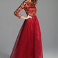 Party Prom Long Sleeves Sequined Fashion Maxi Dresses