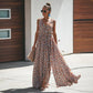 Women Summer Dress Floral Print Maxi Dresses