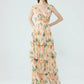 Floarl Printed Elegant Long Maxi Dresses