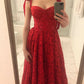 2023 A-Line Spaghetti Strap Ball Gown Lady Sexy Prom Party Dress