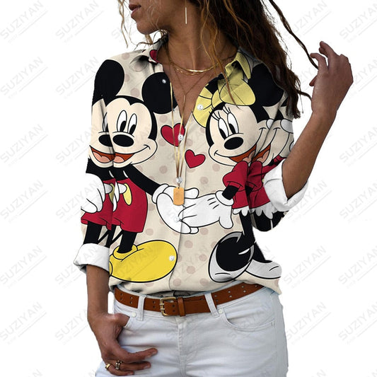 Disney Micky Mouse Long-sleeved Shirt