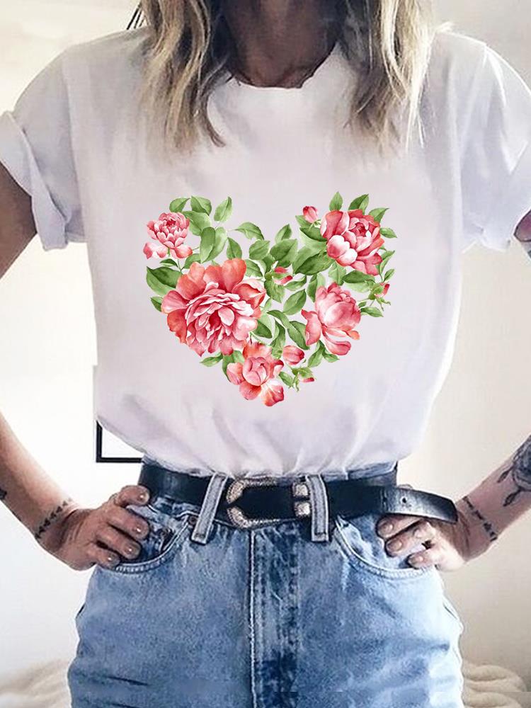 Love Sweet Trend 90s Print T Shirt