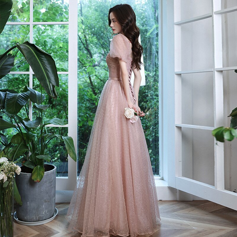2023 Pink Long Gown for Women