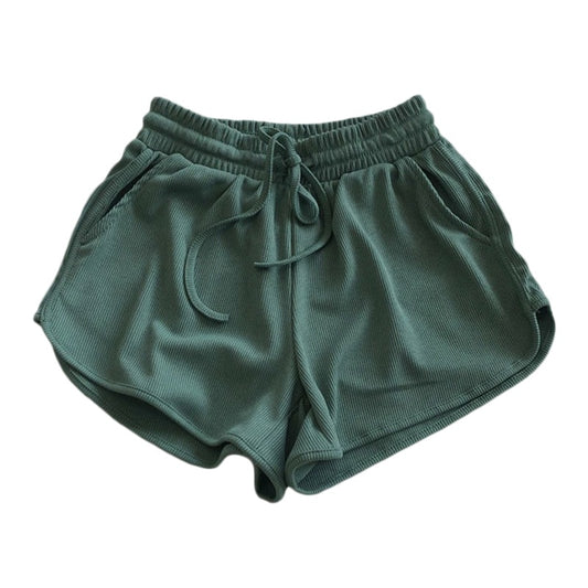 Sports Shorts for Lady Elastic Waist Beach Correndo Short Pants Candy Color