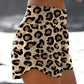 Print Shorts Skull Leopard High Waist Loose Casual Biker Shorts