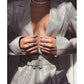 Women Glitter Long Sleeve Blazer Dress