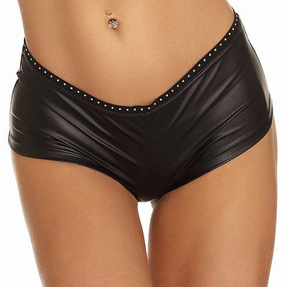 Mini Sexy High Quality Fashion Black Low Waist Shorts
