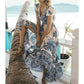 Women's Summer Boho Casual Long Beach Dress