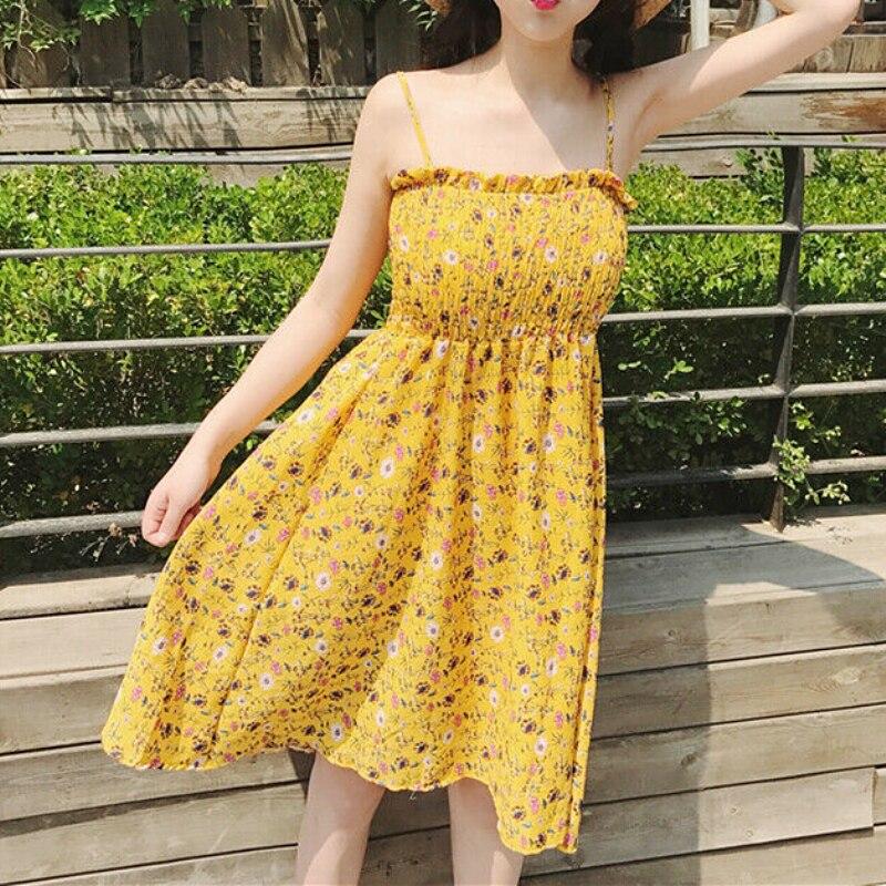 Women's Summer Boho Floral Off Shoulder Mini Dress 2019 New Fashion Ladies Summer Holiday Casual Beach Party Short Sundress