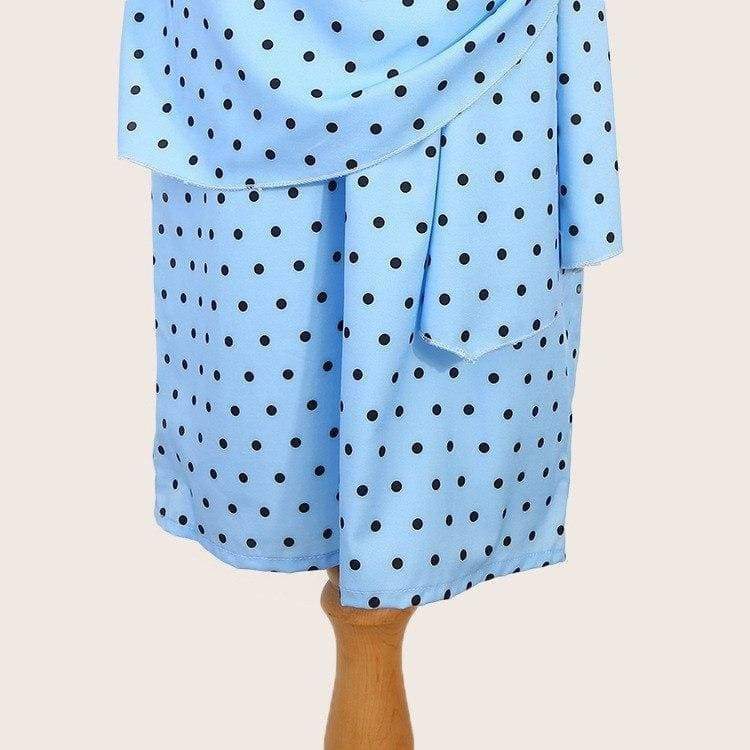 New Flare Sleeve Women Midi Pencil Dress V-neck High Waist Plus Size