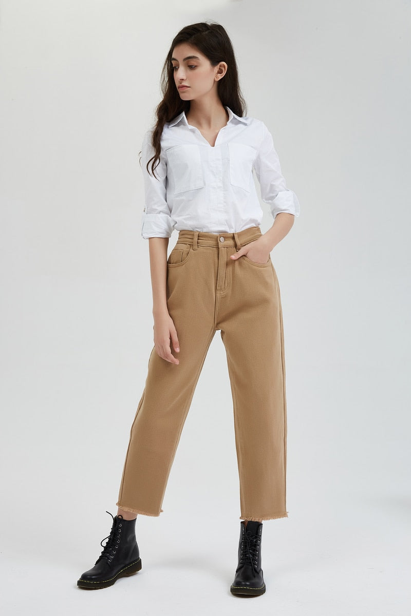 Women's Stylish Solid Casual Pants