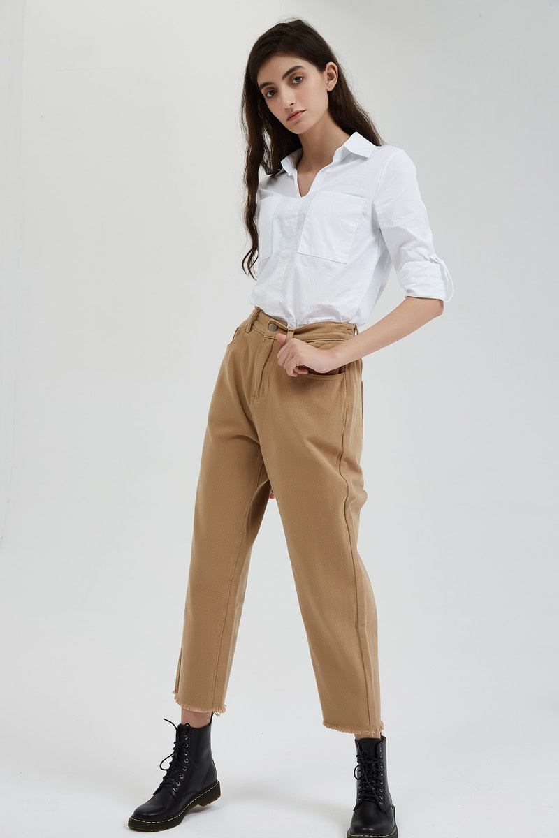 Women's Stylish Solid Casual Pants