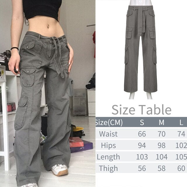 Y2K Cargo Pants Women – wear2000s