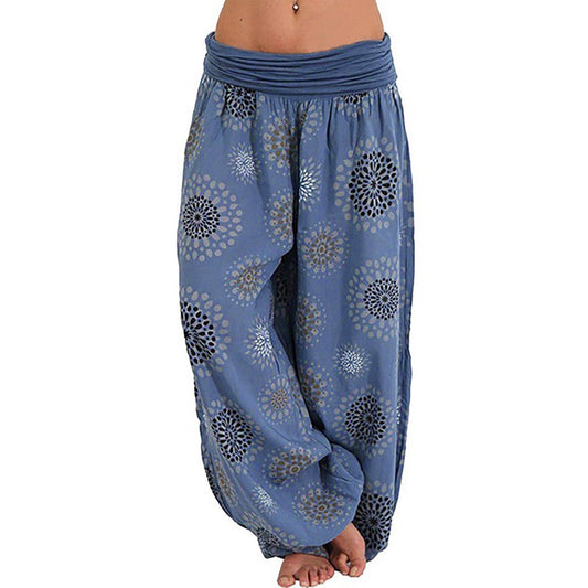 Loose Pant Women Plus Size Casual Loose Baggy Harem Pants Female Summer Wide Leg Harem Pants Afghani Genie Indian Aladdin