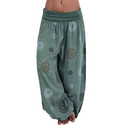 Loose Pant Women Plus Size Casual Loose Baggy Harem Pants Female Summer Wide Leg Harem Pants Afghani Genie Indian Aladdin