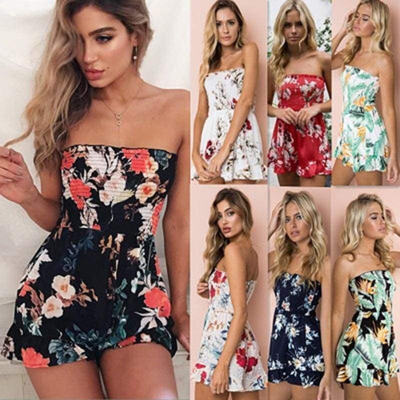 Rompers Womens Dress Fashion Sexy Clothing Sleeveless Overalls