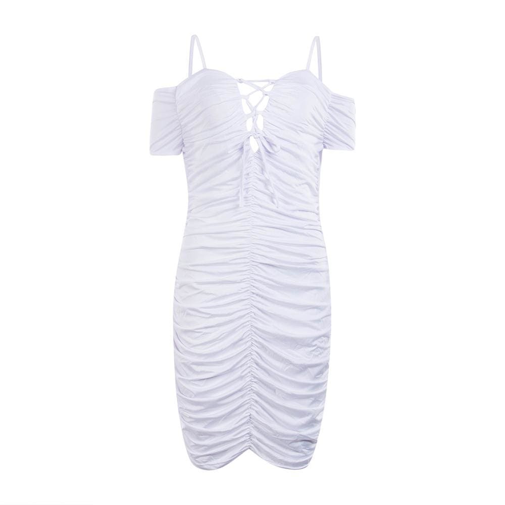 Women Ladies Bandage Bodycon Short Mini Dress Off Shoulder Evening Party Clubwear Summer Dress Sundress